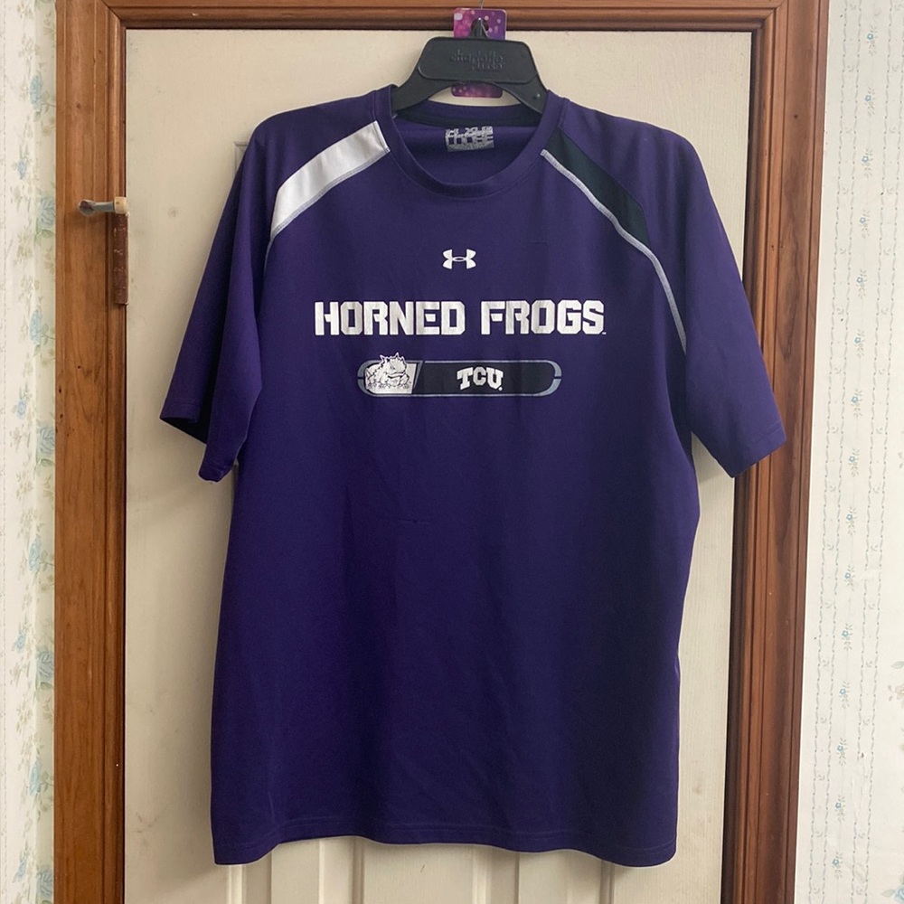 Under Armour TCU Horned Frogs Athletic Shirt size XL
